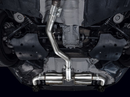 AWE - BMW 330i / 21-23 BMW 430i Base G2X Touring (Excl.Conv) Axle Back Exhaust - Diamond Black