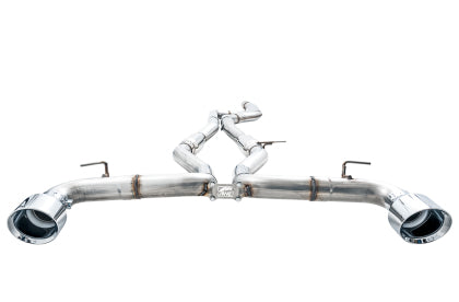 AWE - Toyota Supra A90 Track Edition Exhaust - 5in Chrome Silver Tips