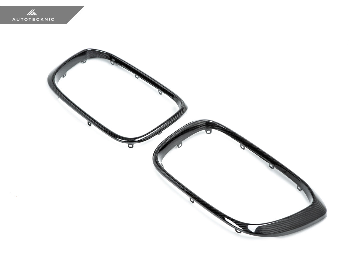 AutoTecknic Replacement Dry Carbon Grille Surround Set - F97 X3M | F98 X4M