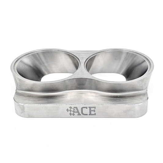 Transition Turbo Flange - Divided T4 to Dual 2.250" OD Tube - 304 Stainless