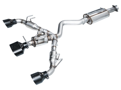 AWE - Toyota GR Corolla Touring Edition Exhaust - Diamond Black Tips