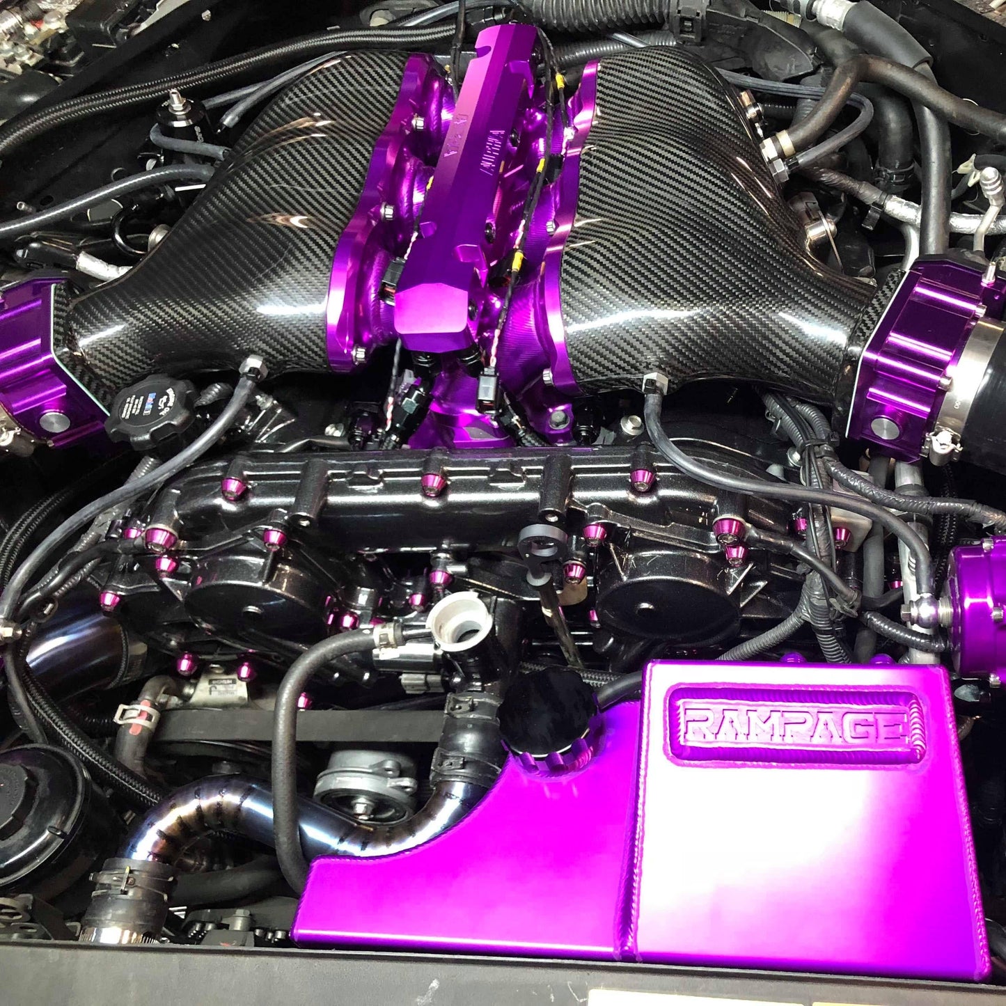 ZSPEC "Stage 2" Dress Up Bolts® Fastener Kit for '09-23 Nissan GTR (R35), Stainless & Billet