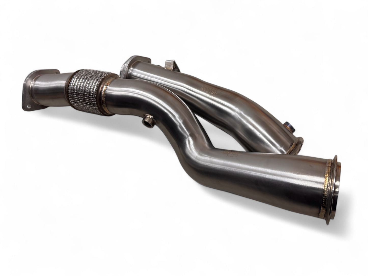 Island Racewerks - S58 Downpipes (Decor) || M3/M4 G80/G82