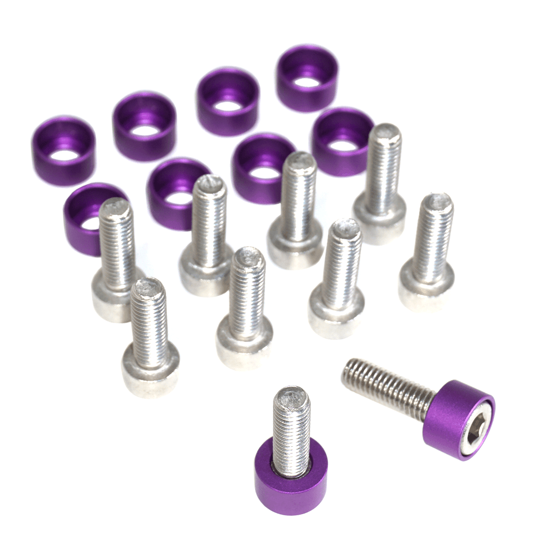 ZSPEC Coil Packs Cover Fastener Kit for 2JZ/1JZ engines, Stainless & Billet