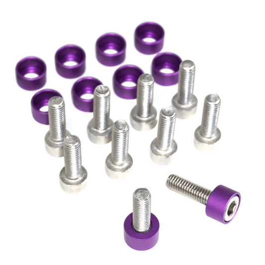 ZSPEC Coil Packs Cover Fastener Kit for 2JZ/1JZ engines, Stainless & Billet