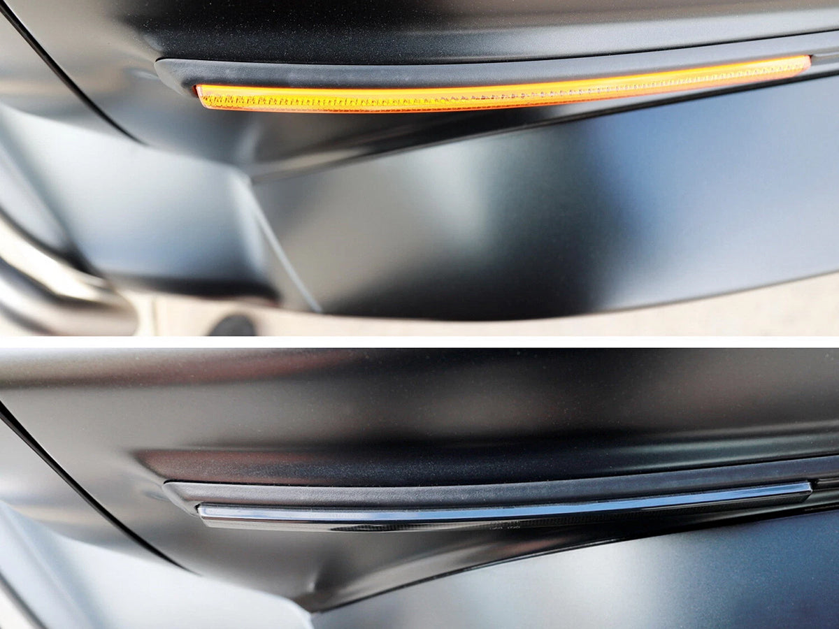 AutoTecknic Smoked Front & Rear Side Marker Reflector Set - Mercedes-Benz W463A G-Wagon