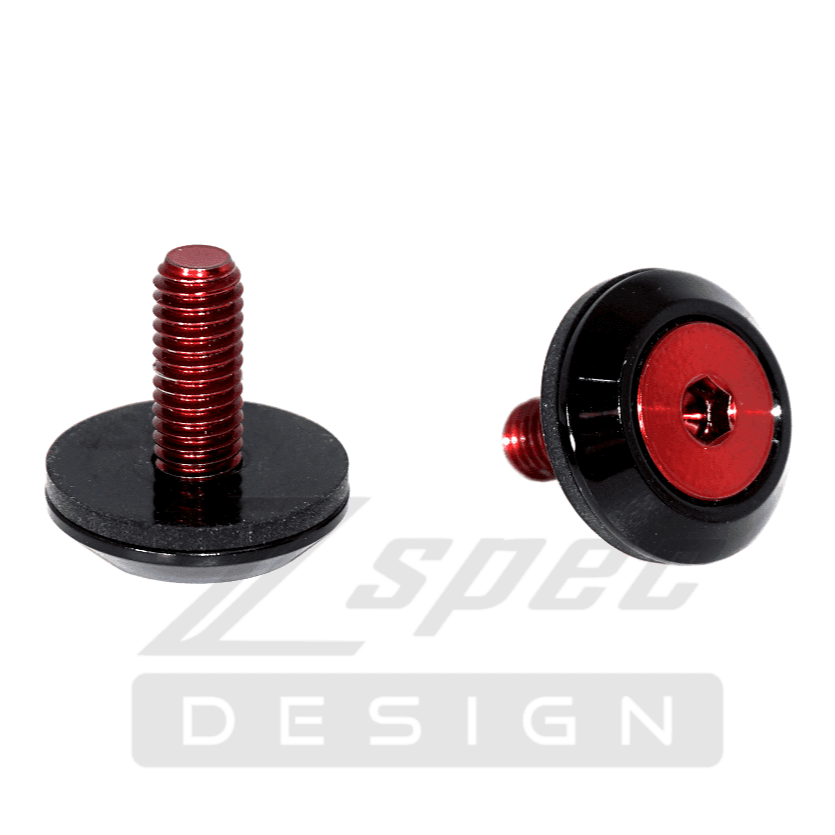 ZSPEC Convertible Deck Catch Fasteners for '93-96 Nissan 300zx, Titanium & Billet
