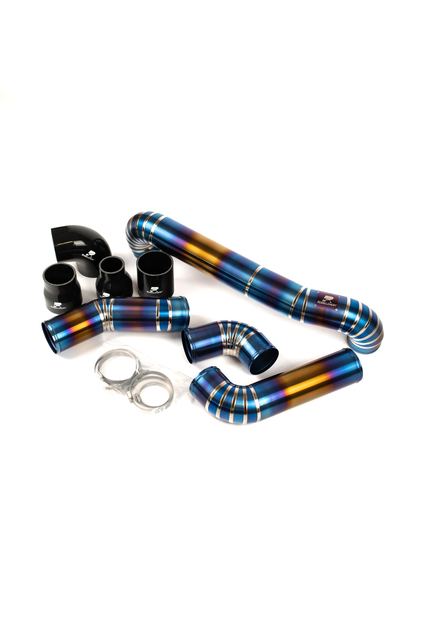 RENNELEMENT G80/G82/G87 3.5” Front Mount Titanium Intake System