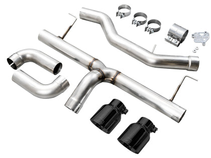 AWE - 330i / 430i Base G2X Track Edition Axle Back Exhaust - Diamond Black