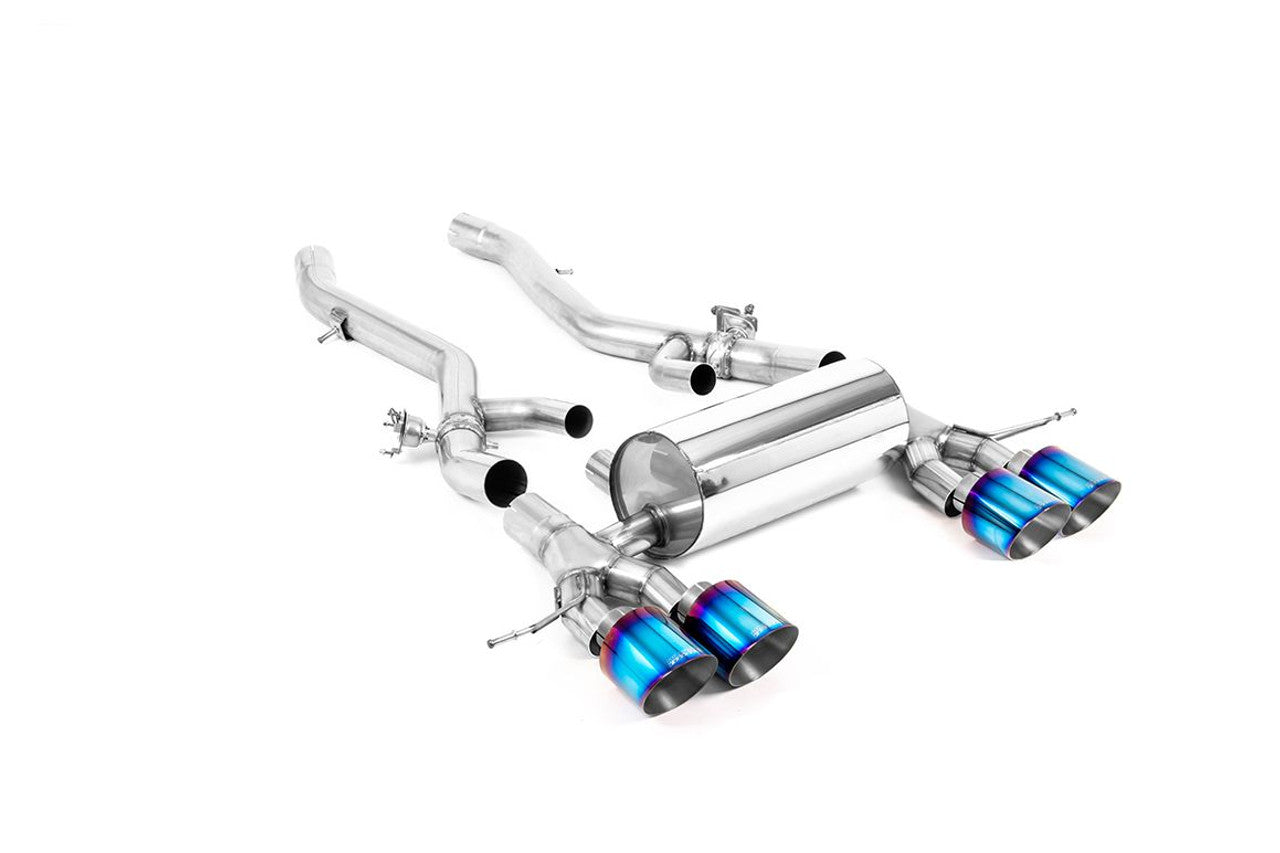 Milltek - BMW G80/G81/G82 M3/M4 Axle Back Exhaust Systems