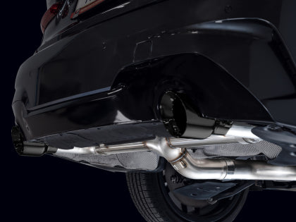 AWE - 330i / 430i Base G2X Track Edition Axle Back Exhaust - Diamond Black