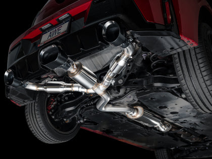 AWE - Toyota GR Corolla Touring Edition Exhaust - Diamond Black Tips