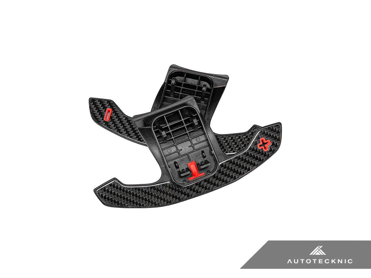 AutoTecknic Carbon Fiber Pole Position Shift Paddles - G20 3-Series