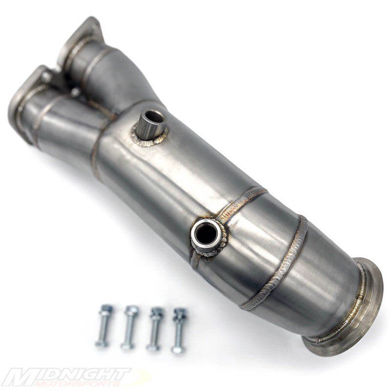 Midnight Motorsport - 4" Race Downpipe || N55(E-Series)