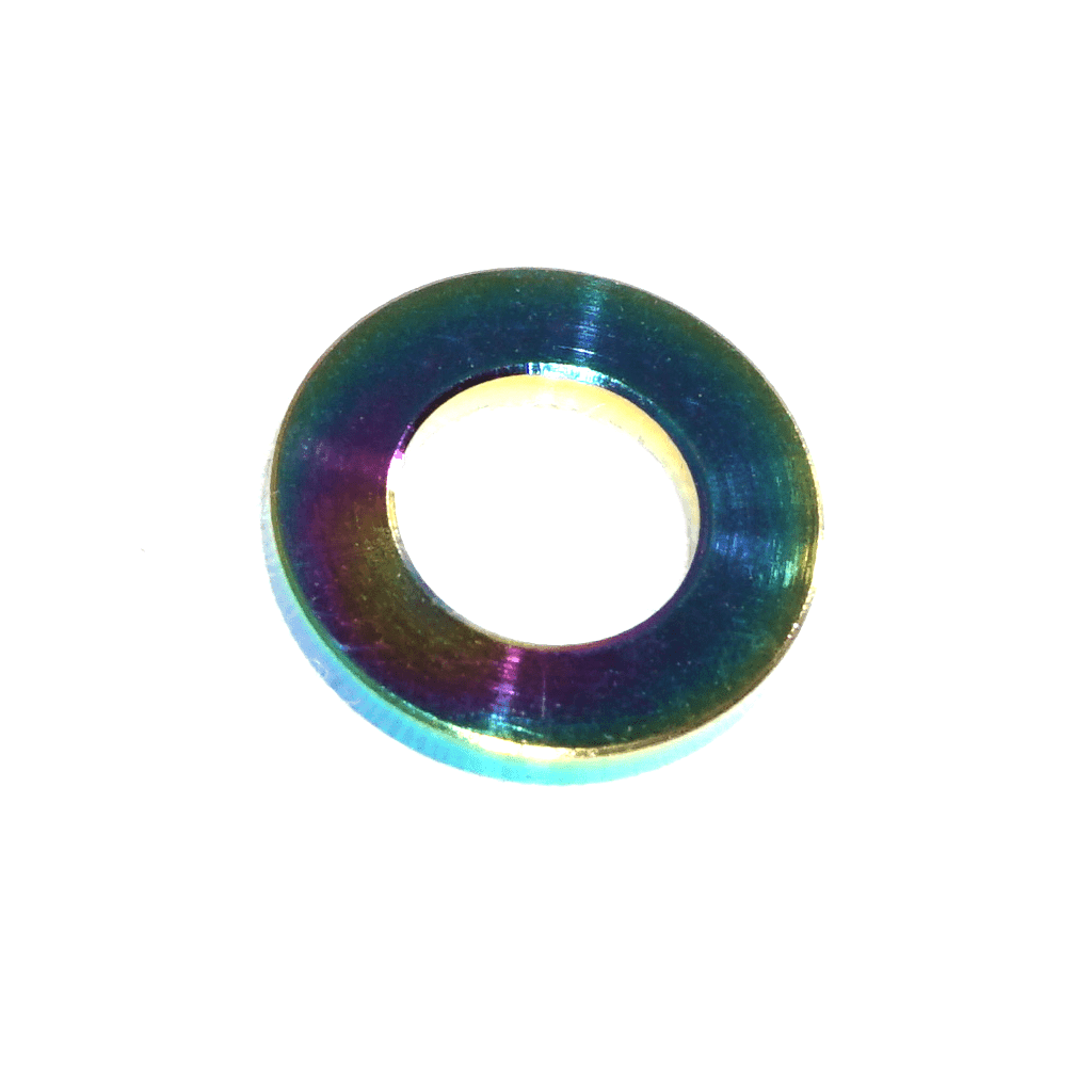 ZSPEC M8 Metric Flat Washer, Titanium Grade-5, Sold Per Each
