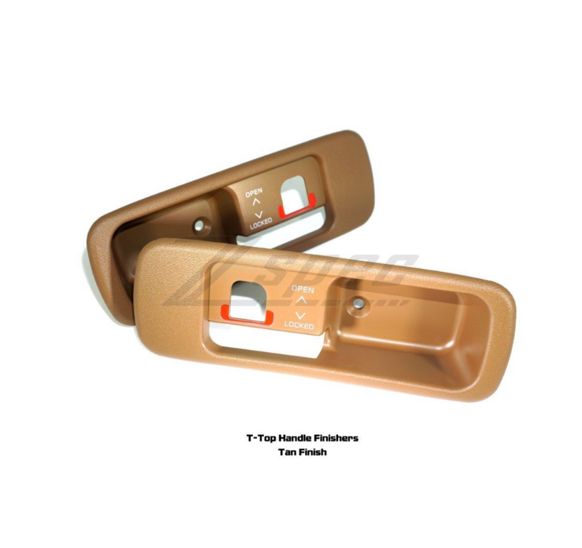 ZSPEC T-Top Handle Finisher Set for Nissan Z32 300zx w/NON-LOCKING T-tops
