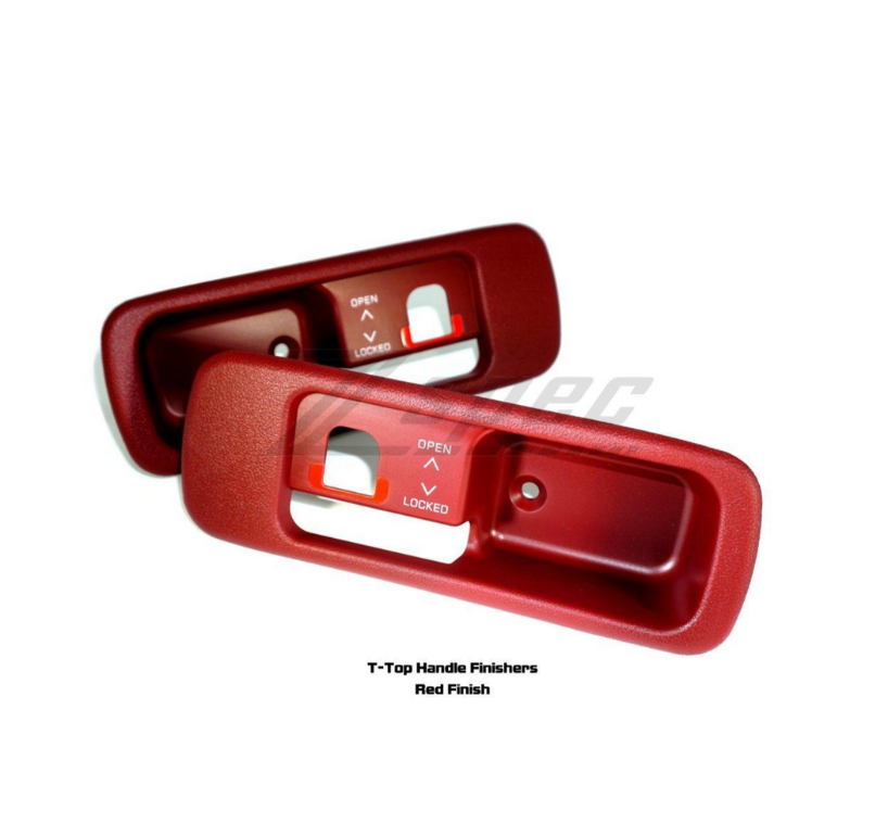 ZSPEC T-Top Handle Finisher Set for Nissan Z32 300zx w/NON-LOCKING T-tops