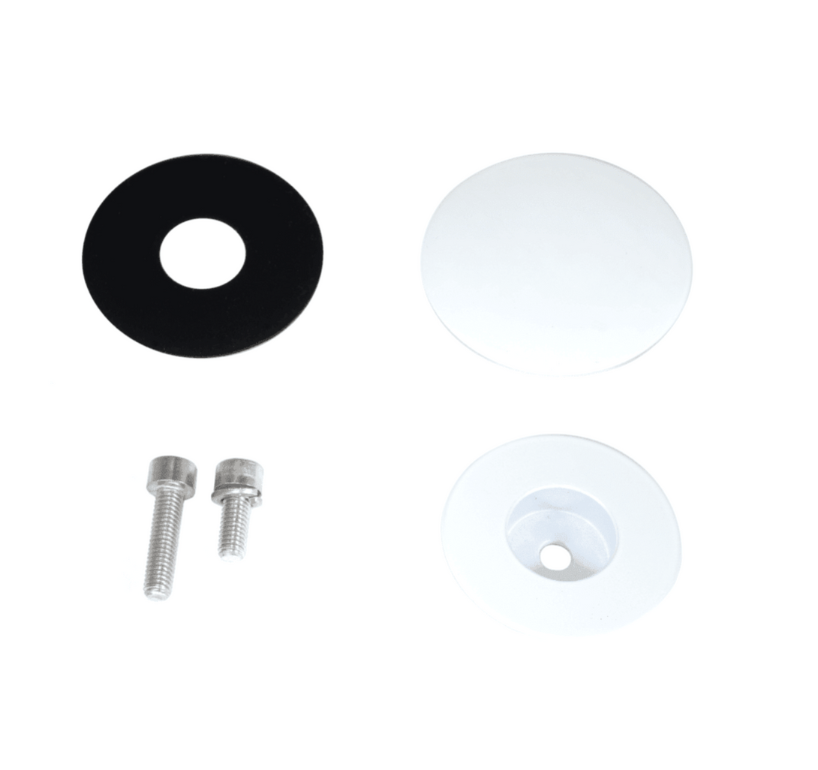ZSPEC 44mm Rear Wiper Hole-Cover/Cap/Plug, Weatherproof, fits holes 16mm-30mm, White