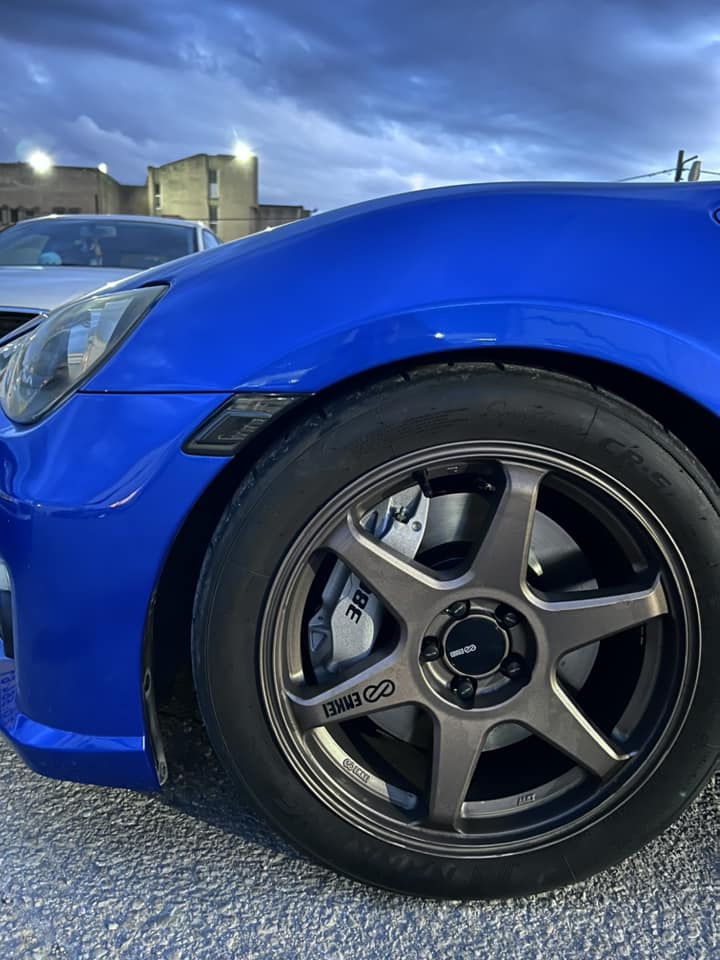 Subaru 4 Piston V1 ATS Caliper Big Brake Bracket Kit