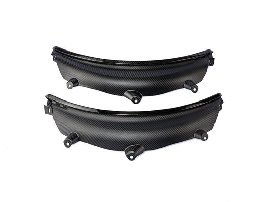 AutoTecknic Carbon Fiber Rear Wheel Arch Extension Set - BMW G80 M3