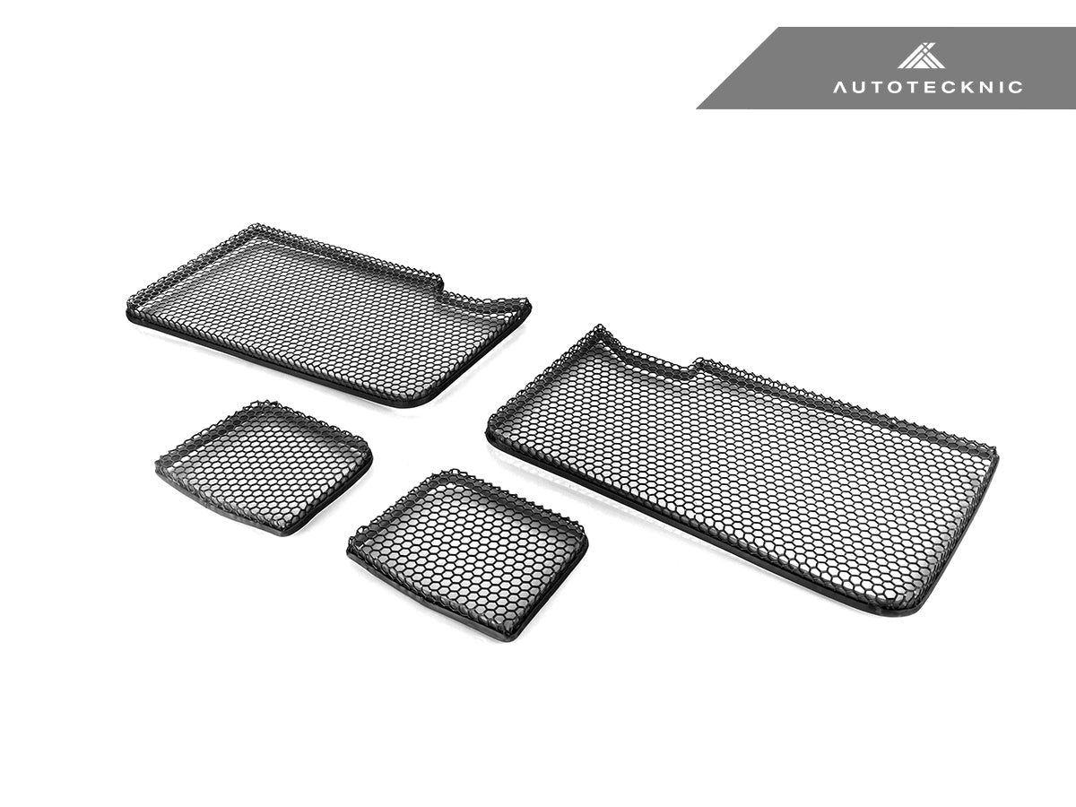 AutoTecknic Center Bumper Honeycomb Mesh Grille Kit - G90/ G99 M5