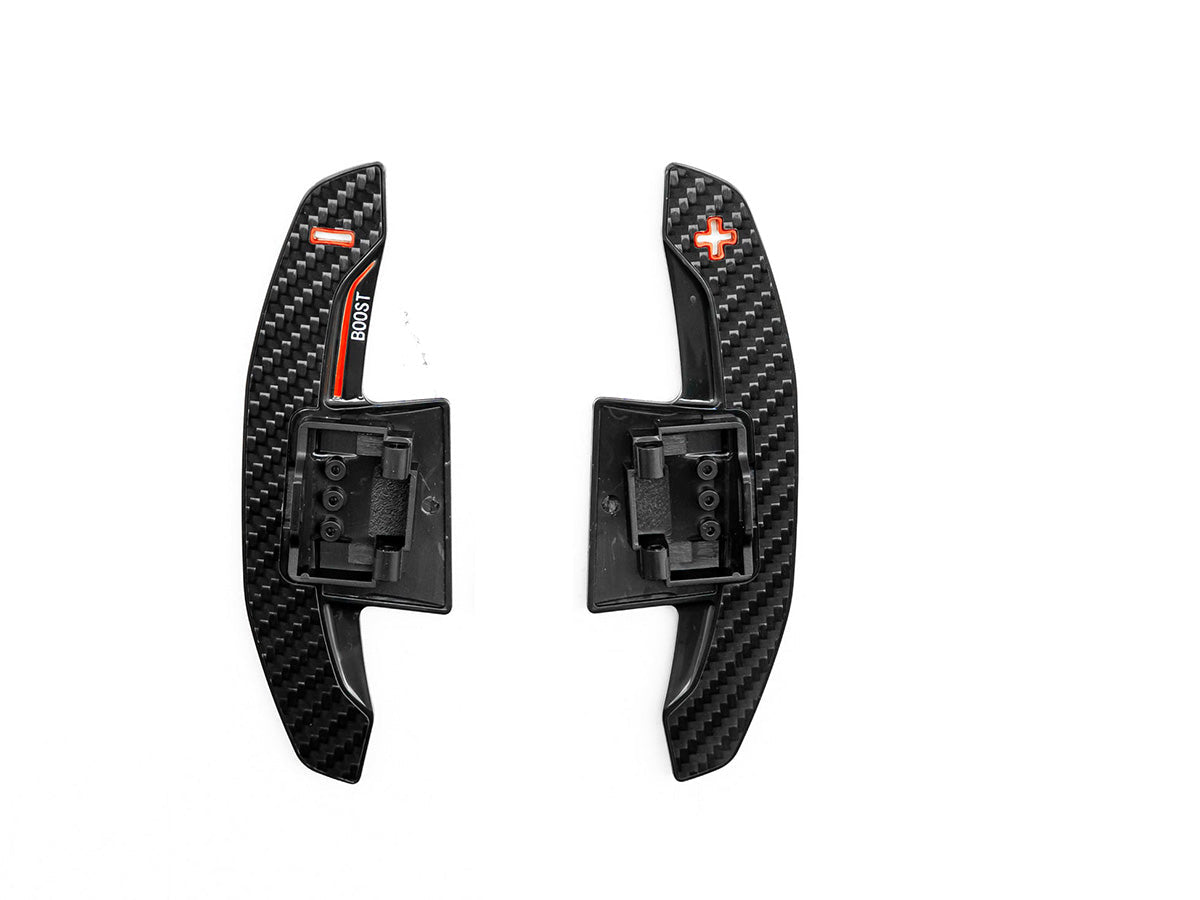 AutoTecknic Carbon Fiber V2 Pole Position Shift Paddles - BMW G9X M5 & More 2024-Up