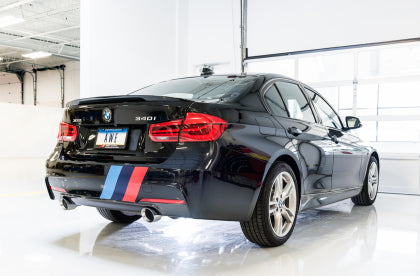 AWE - BMW F3X 340i Touring Edition Axle-Back Exhaust - Diamond Black Tips (102mm)