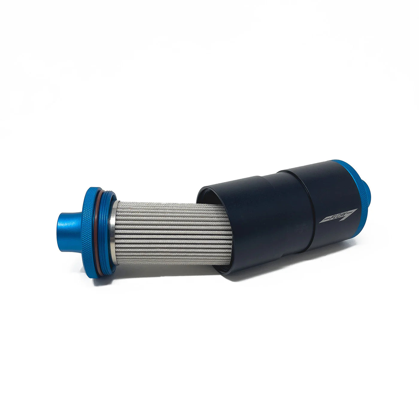 Precision Raceworks - Inline Fuel Filter AN8 Single In/Out