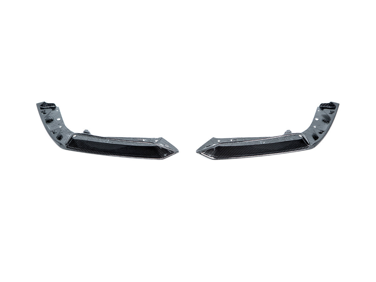AutoTecknic Performance Dry Carbon Splitter Set - BMW F95 X5M