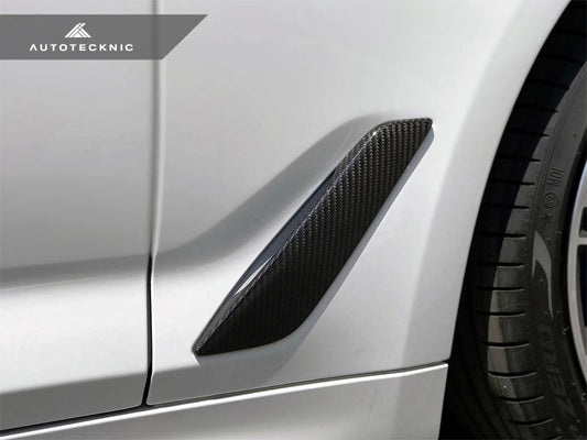 AutoTecknic Dry Carbon Fiber Fender Trim - G30 5-Series