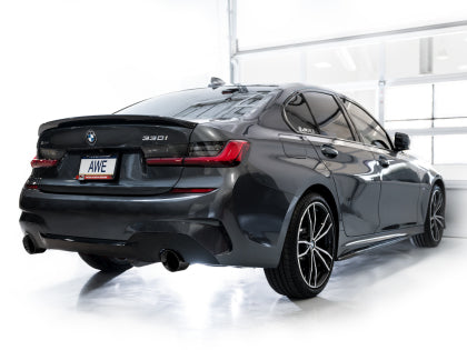 AWE - 330i / 430i Base G2X Track Edition Axle Back Exhaust - Diamond Black