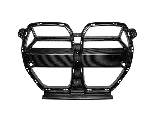 AutoTecknic Dry Carbon Competizione GT4 Front Grille - BMW G80 M3 | G82/ G83 M4