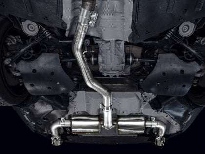 AWE - BMW 330i/430i Base G2X Touring Axle Back Exhaust - Chrome Silver