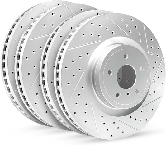R1Concepts - Drilled and Slotted Rotors || A9x