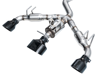 AWE - Toyota GR Corolla Touring Edition Exhaust - Diamond Black Tips