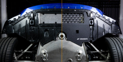 Mishimoto - BMW G8x Skid Plate Engine - Wrinkle Black