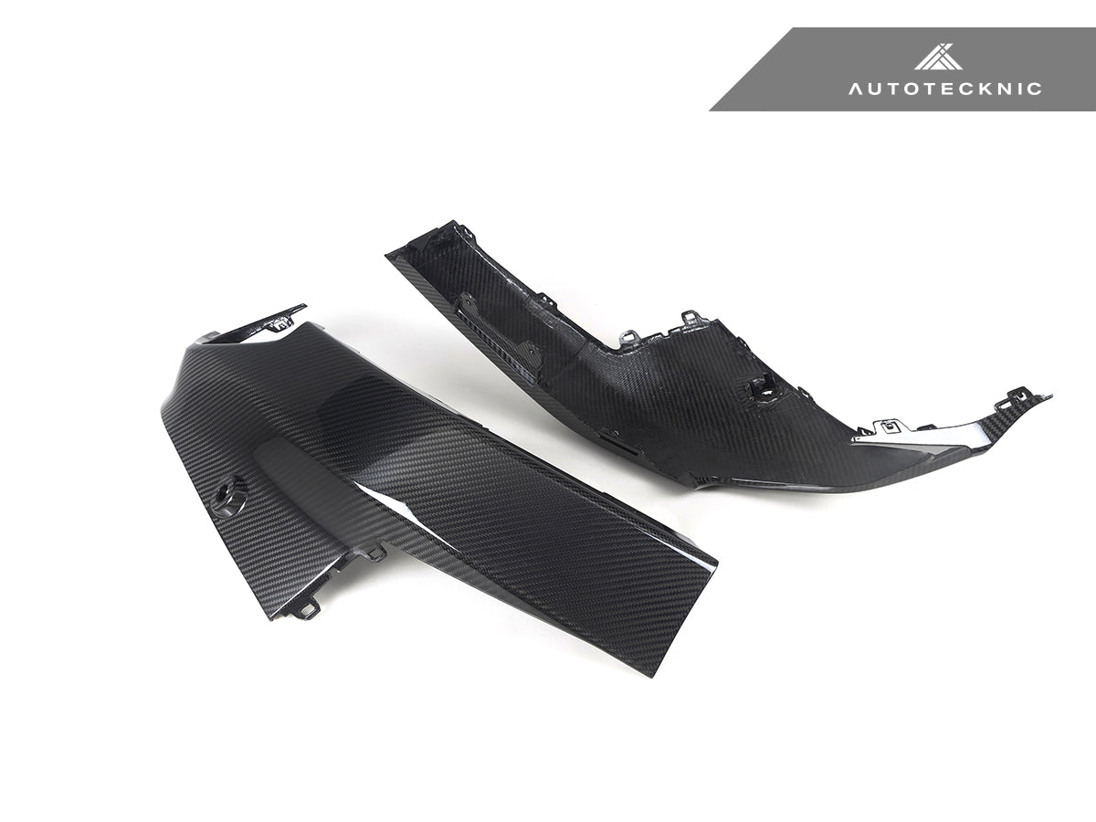 AutoTecknic Dry Carbon Rear Side Diffuser Set - G42 2-Series