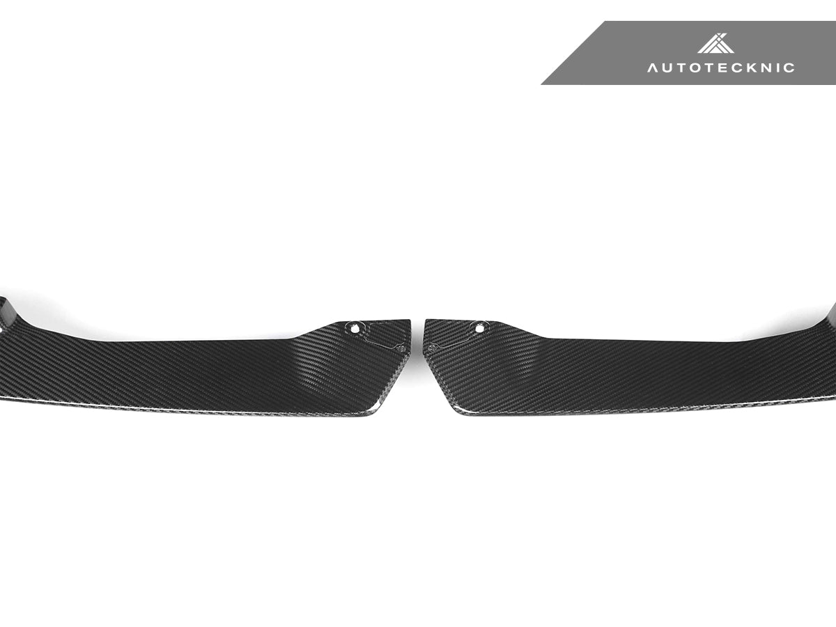 AutoTecknic Dry Carbon Performante Front Splitter Set - G20 3-Series M-Sport LCI
