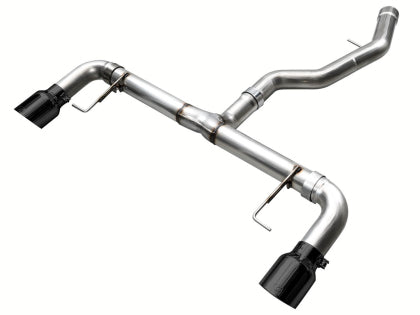 AWE - 330i / 430i Base G2X Track Edition Axle Back Exhaust - Diamond Black