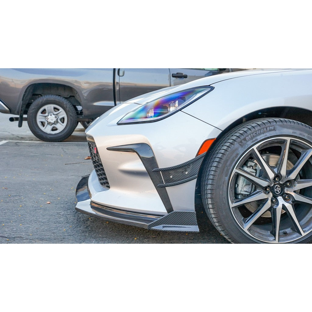 Toyota GR86 Carbon Fiber Front Bumper Canards 2022 - 2024