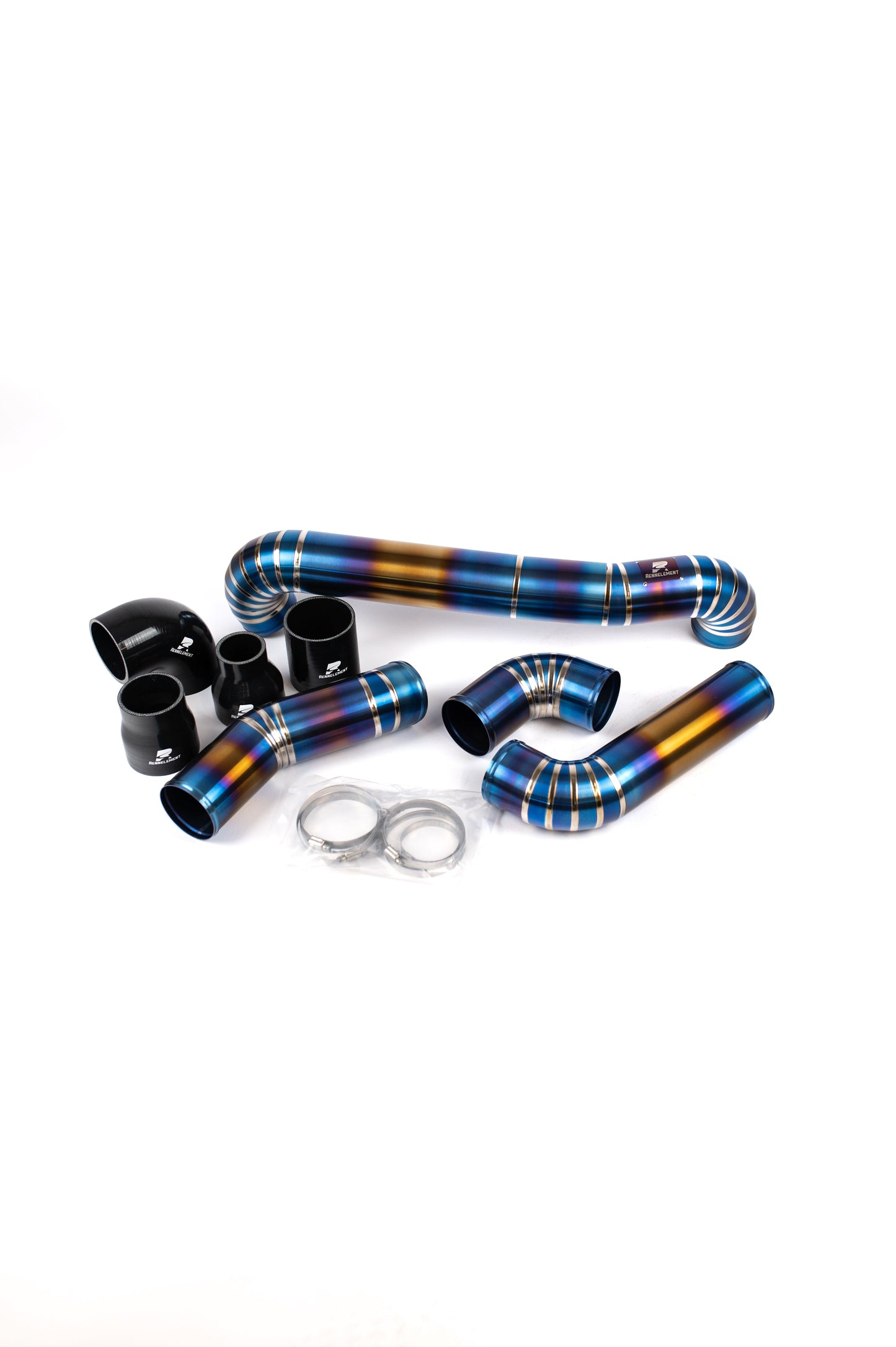 RENNELEMENT G80/G82/G87 3.5” Front Mount Titanium Intake System