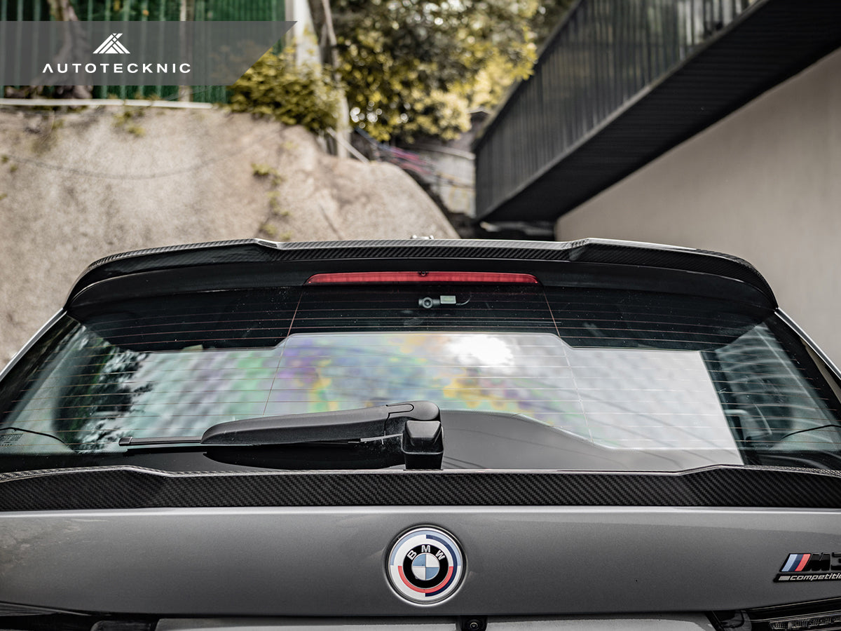 AutoTecknic Dry Carbon Roof Spoiler Add-On - G81 M3