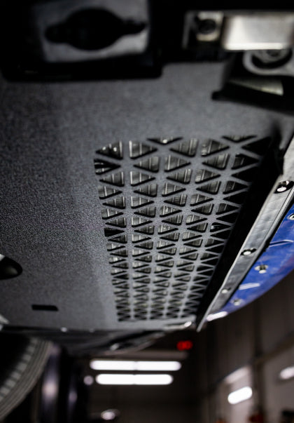 Mishimoto - BMW G8x Skid Plate Engine - Wrinkle Black
