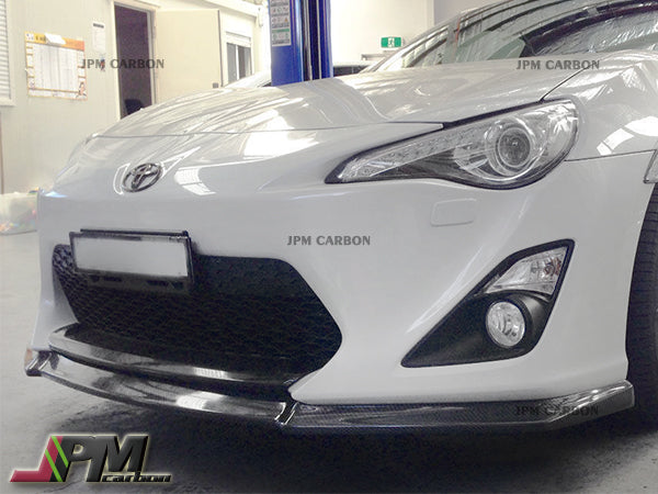 [JPMCarbon] CS Style Carbon Fiber Front Lip Fits For 2012-2016 Toyota GT86 & Scion FR-S  Only