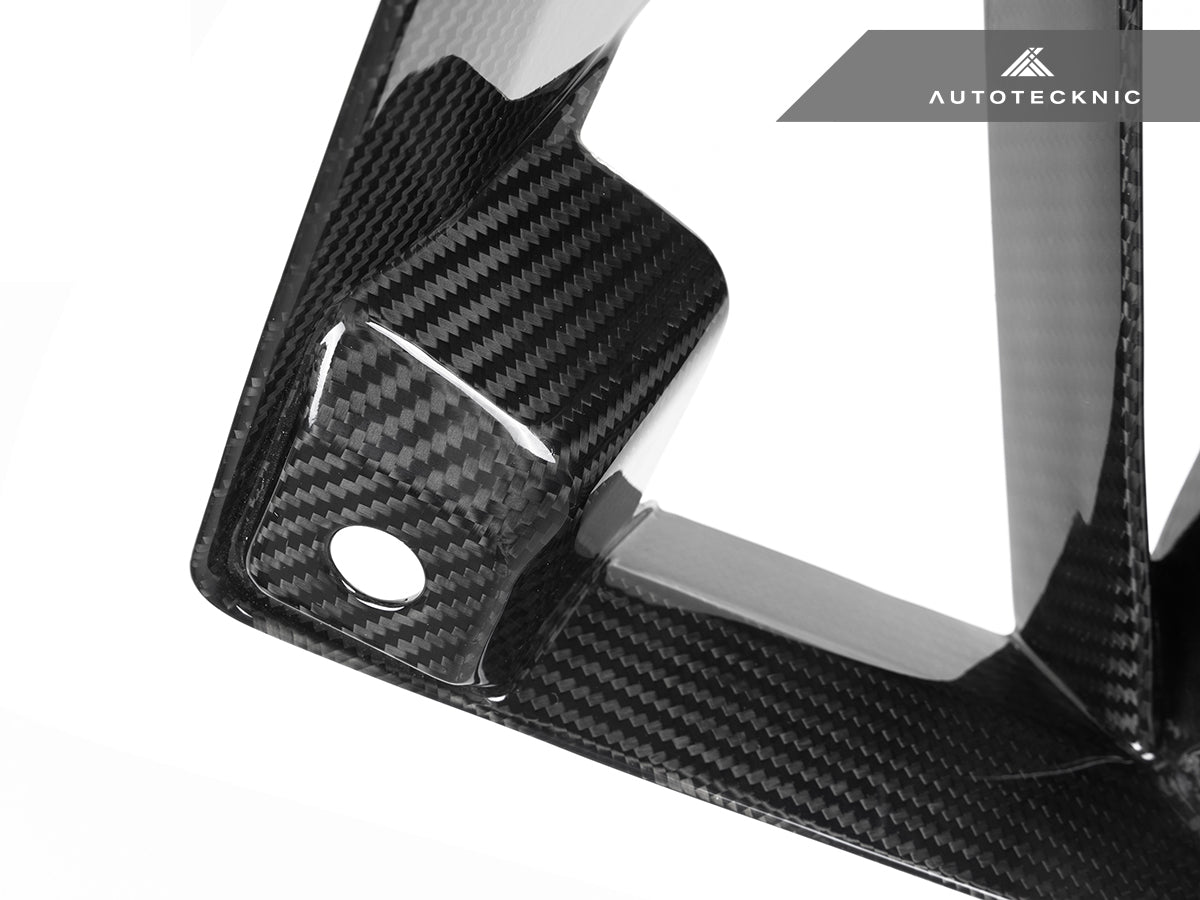 AutoTecknic Dry Carbon Front Bumper Lower Vent Set - G87 M2