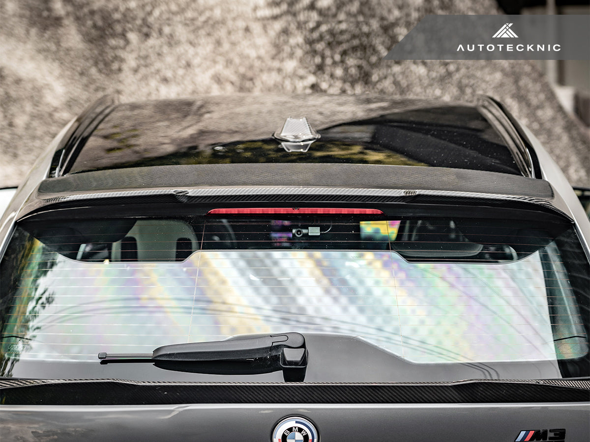 AutoTecknic Dry Carbon Roof Spoiler Add-On - G81 M3