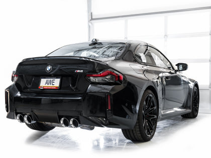 AWE - BMW G87 M2 SwitchPath Edition Exhaust - Chrome Silver Tips