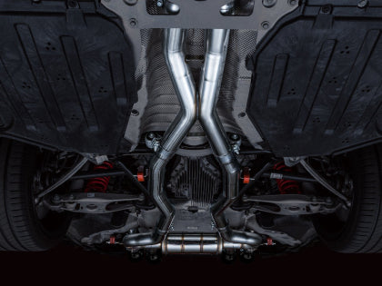 AWE - SwitchPath Catback Exhaust for BMW G8X M3/M4 - Diamond Black Tips