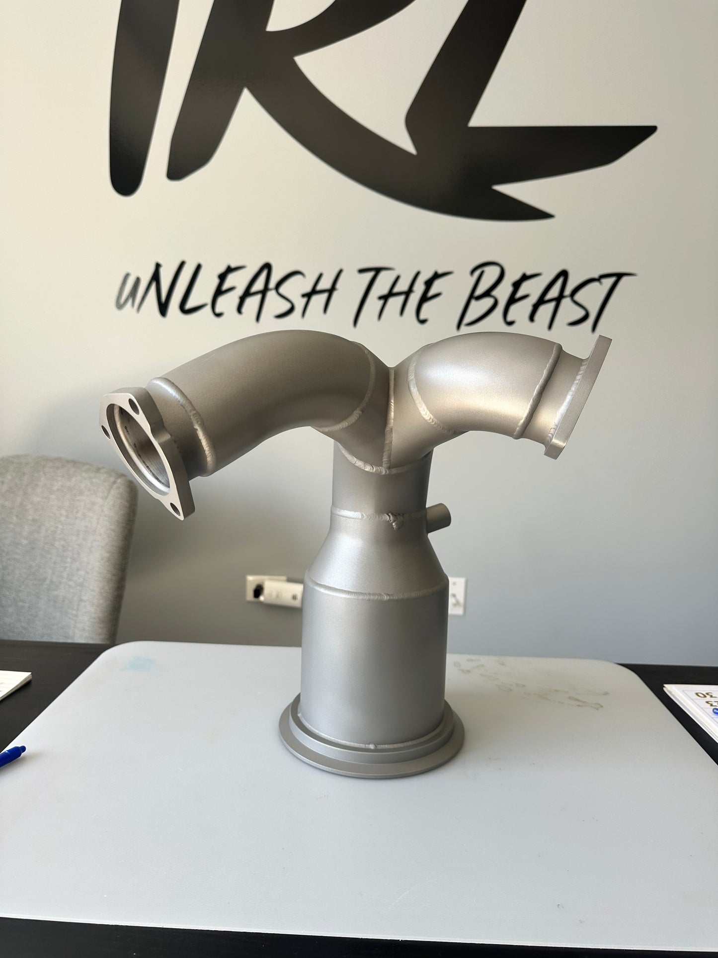 IRL Audi B9 Downpipe