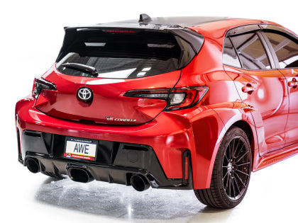 AWE - Toyota GR Corolla Touring Edition Exhaust - Diamond Black Tips
